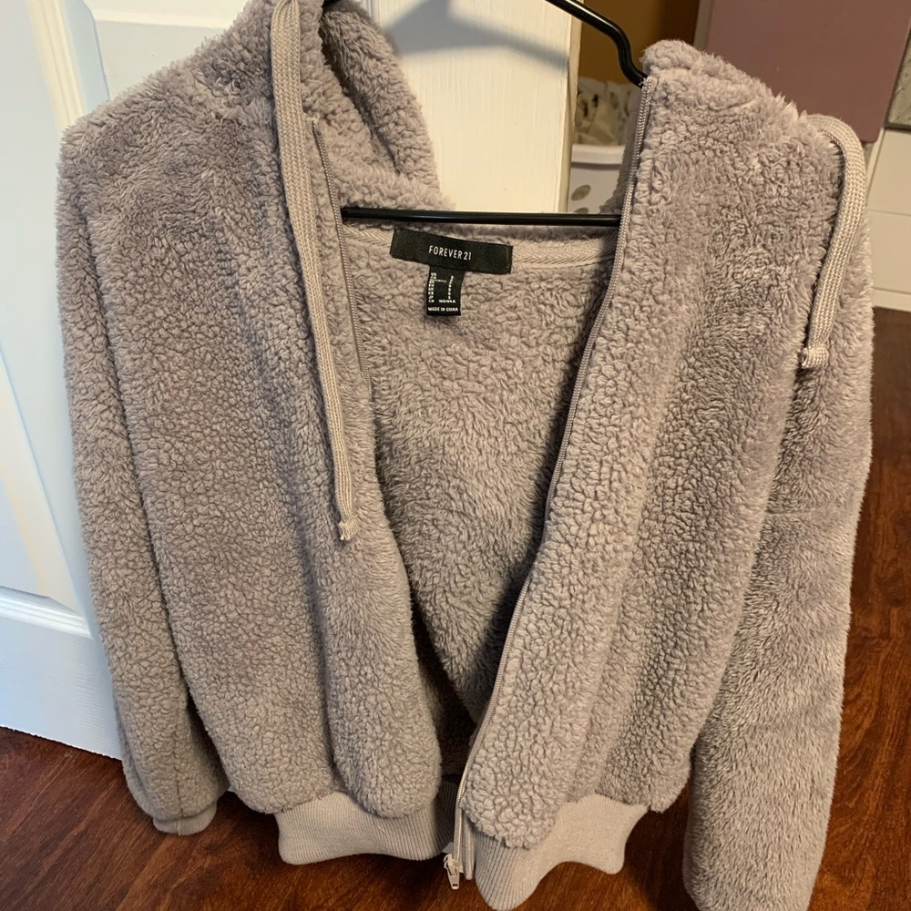 Purple Fuzzy Jacket
